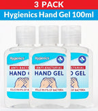 Pack Of 3 Hygienics Anti-bacterial Moisturising Hand Gel 100ml